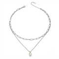 Grace Double Layered Pearl Necklace