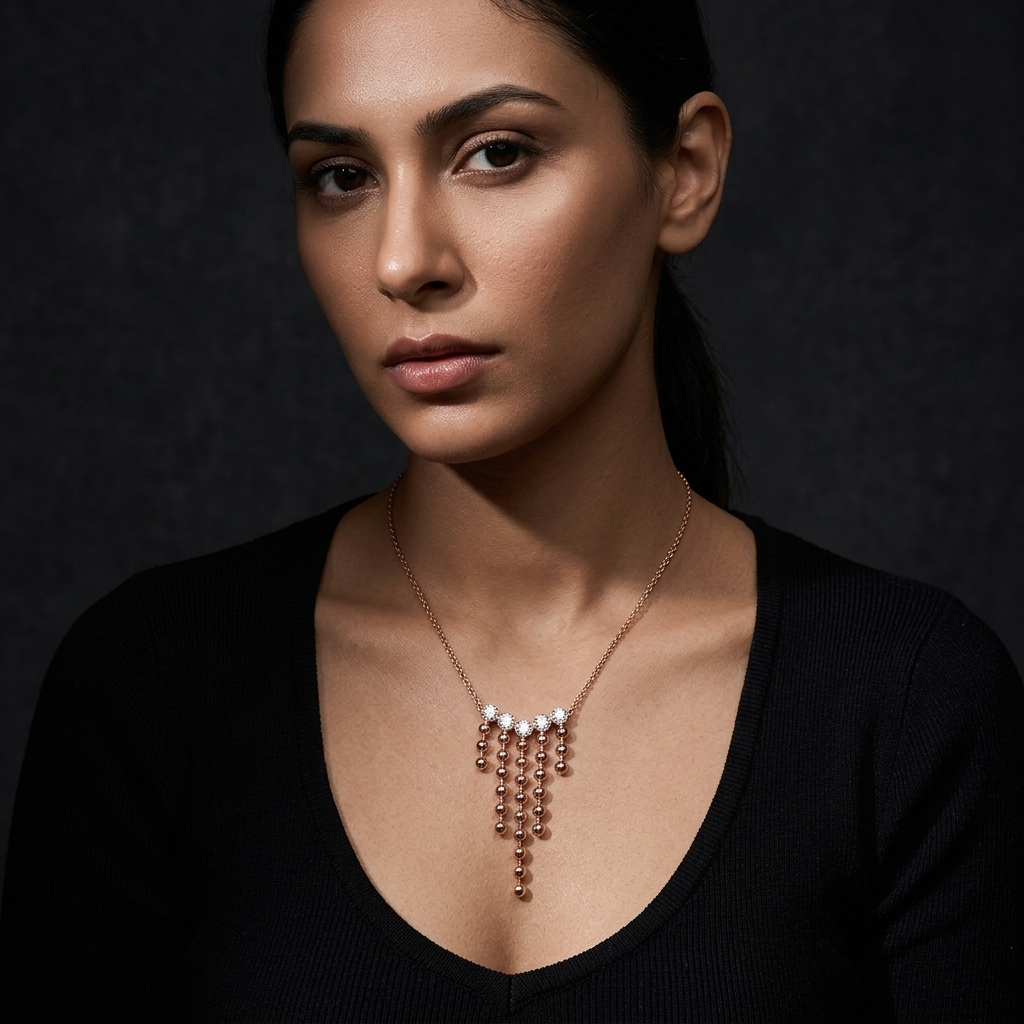 Grace Cascade Waterfall Tassel Necklace