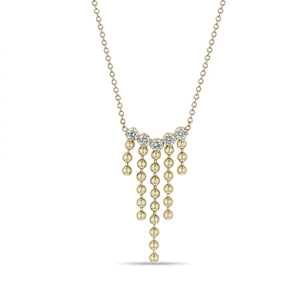 Grace Cascade Waterfall Tassel Necklace