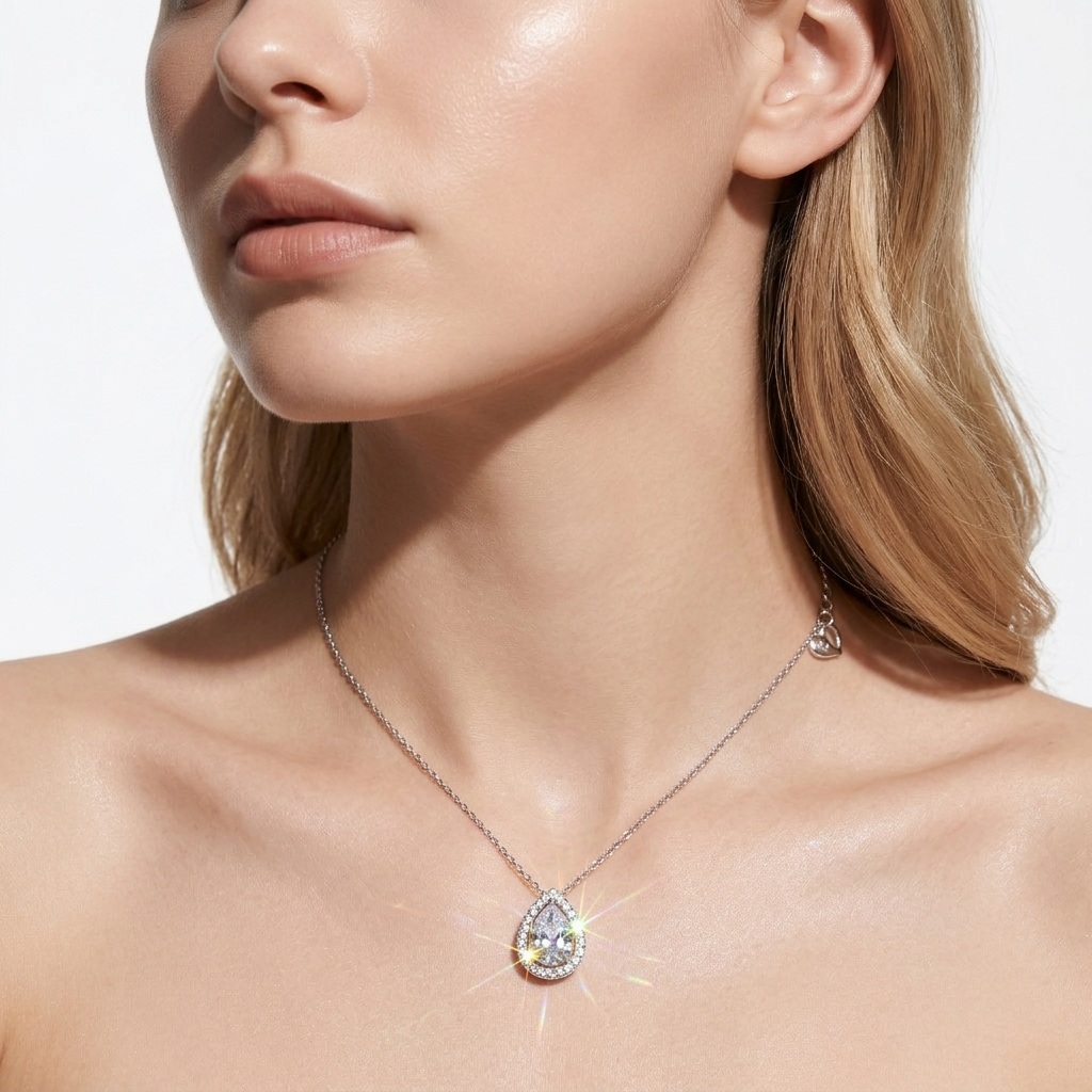 Grace Celestial Orbit Pendant Necklace