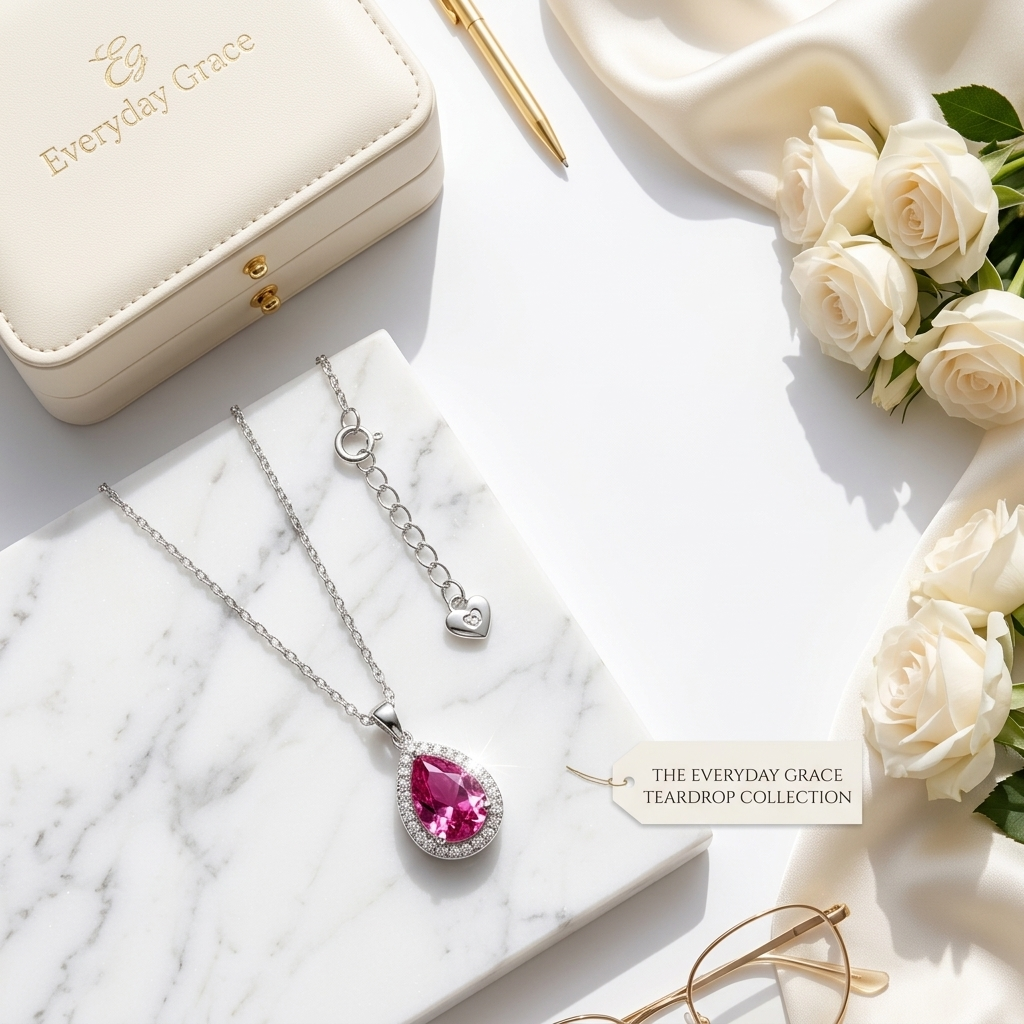 Grace Celestial Orbit Pendant Necklace