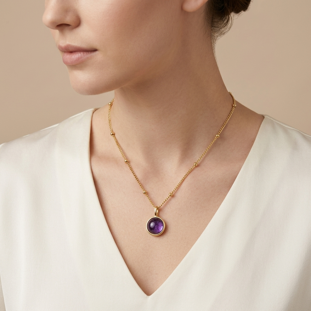 Grace Labradorite Pendant Necklace